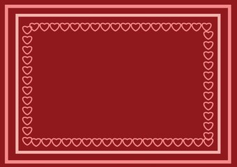 valentine's day frame