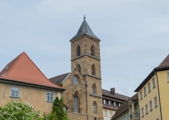 Fototapeta na wymiar Klosterkirche Bamberg