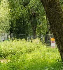 Bauarbeiten Naturerlebnispfad Wasserwelt Nürnberg 