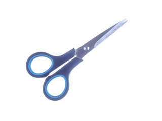 scissors on a white background