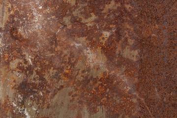 Rusty textured metal background