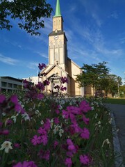 Obraz premium Tromsø Cathedral Sightseeing Northern Norway