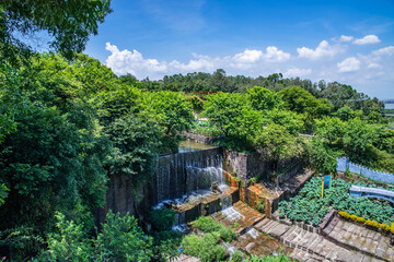 Lotus Pond, Lianhuashan Park, Panyu, Guangzhou, China