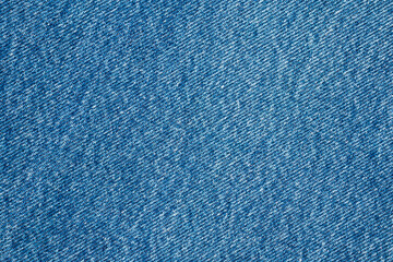 Denim blue jeans texture close up background top view