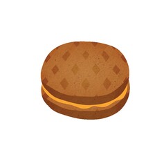 chocolate cookie sandwich