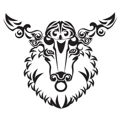 antelope tattoo design