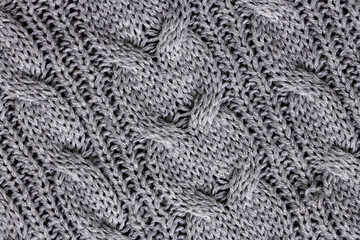 knitted wool texture