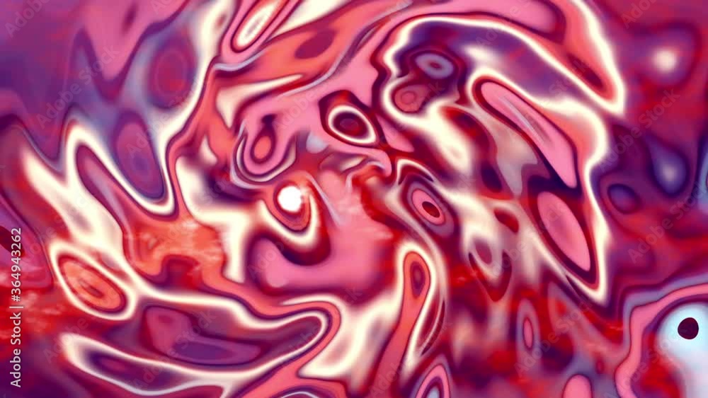 Poster abstract background wavy colorful rainbow color metallic liquid surface with ripples. watercolor pai