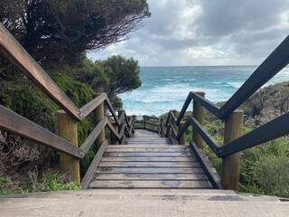 the beaches of Mandurah and Busselton in Western Australia