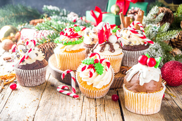 Christmas cupcakes