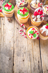 Christmas cupcakes