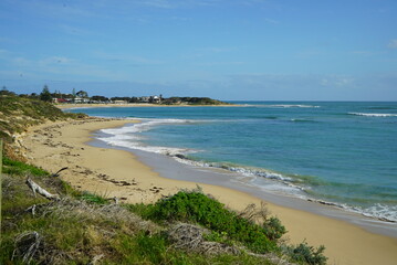 the beaches of Mandurah and Busselton in Western Australia