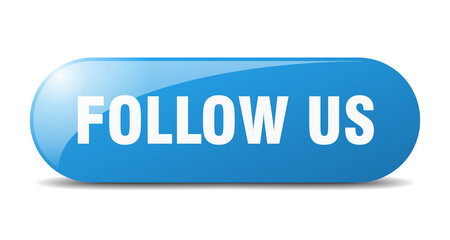 follow us button. follow us sign. key. push button.