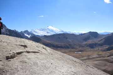 mountain landscape in the himalayas