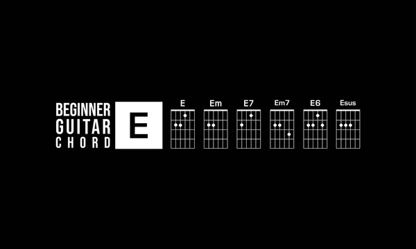 E key guitar chord.