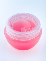 plastic jars with lip gloss