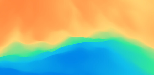 Obraz premium Abstract background with dynamic effect. Creative design with vibrant gradients. 3D vector Illustration.