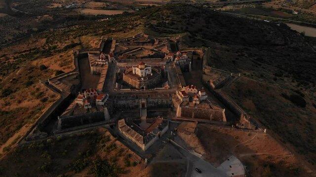 Star shaped fortress in Alentejo