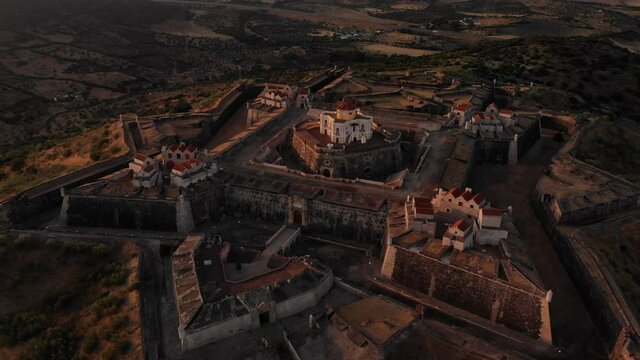 Star shaped fortress in Alentejo
