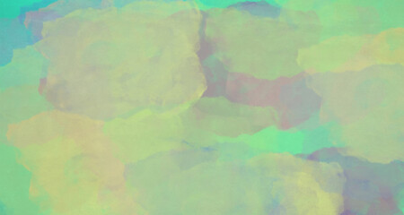 Horizontal ink texture paper colorful background multi color watercolor background, ink digital technique. Bright and dark colours like yellow, red, green, blue water watercolour textured concept.