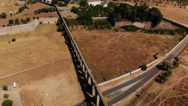 Aqueduct in the south of Evora