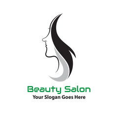 Vector logo Salon design in eps 10. Simple template and ready to use.