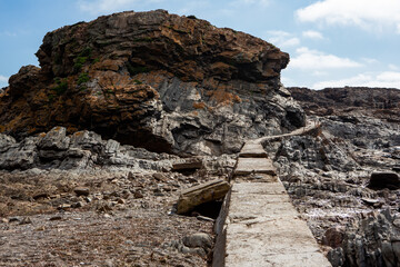 The iconic path around the cliff face on the fleurieu peninsula at second valley south australia on july 14 2020