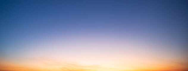 Obraz premium sunset sky with clouds