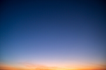 blue sky with clouds