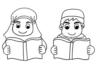 boys and girls read quran