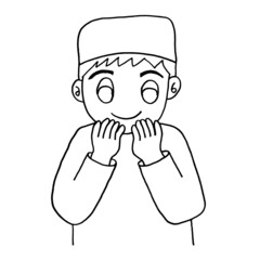 boys praying, coloring sheets.