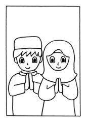 boys and girls welcome good days