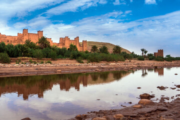 Fototapeta na wymiar Kasbah of Ksar Ait Ben Haddou, Ouarzazate, Morocco