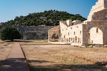 The ancient city Patara in Turkey