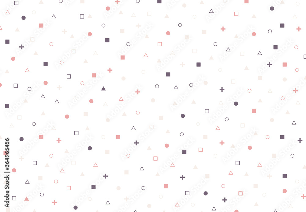 Aufkleber abstract geometric pattern artwork of minimal color design decorative background. illustration vecto