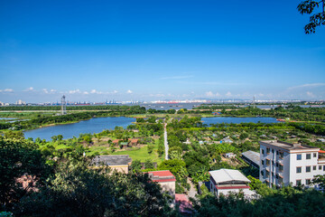 Scenery of Lianhuashan Park, Panyu, Guangzhou, China