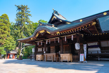 府中市 大國魂神社 拝殿