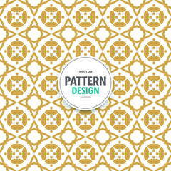 Seamless geometric ornamental vector pattern. Abstract background