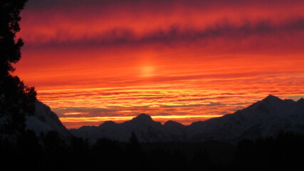 Atardecer en bariloche