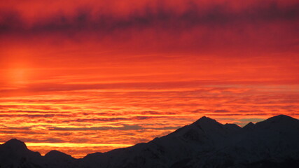 Atardecer en bariloche