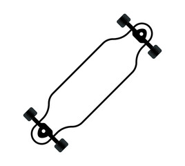 Skate board vector illustration  7 (Use for helmet, skateboards, stickers, t-shirt, decals typography,logos and design elements)