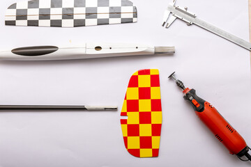radio controlled glider assembly