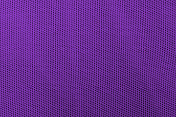 Purple sport mesh clothes texture and background. Purple fabric mesh pattern texture background