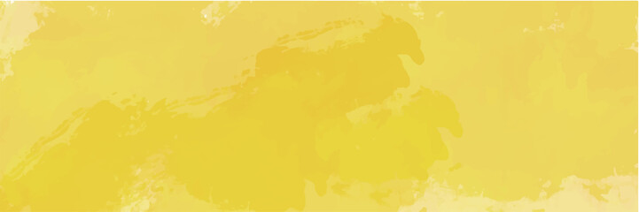 Yellow watercolor background for textures backgrounds and web banners design