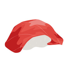 Tuna sashimi. Traditional Japanese food. Asian food.