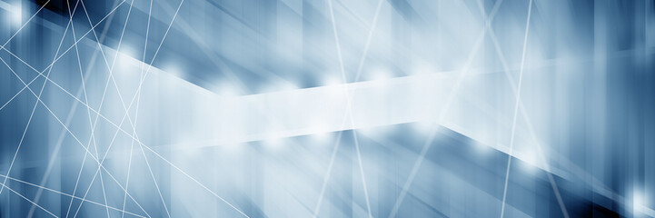 Light blue halftone pattern with white line motion backdrop wallpaper. Clean blue geometric background.