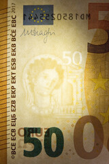 Sicherheitsmerkmale Euro Banknote 8