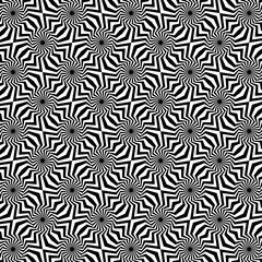 Vector geometric pattern with distortion effect