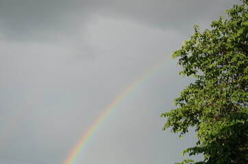 rainbow in the sky