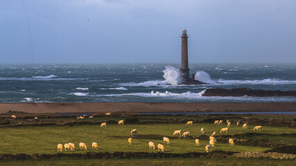 Le phare de Goury (Manche) © lucienvatynan